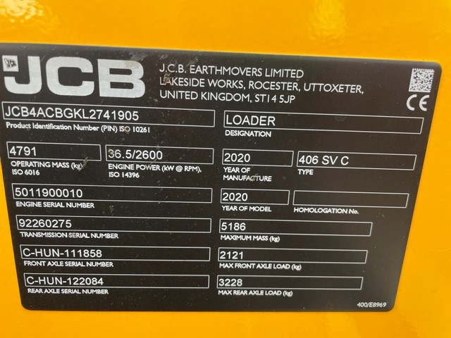 JCB 406 3